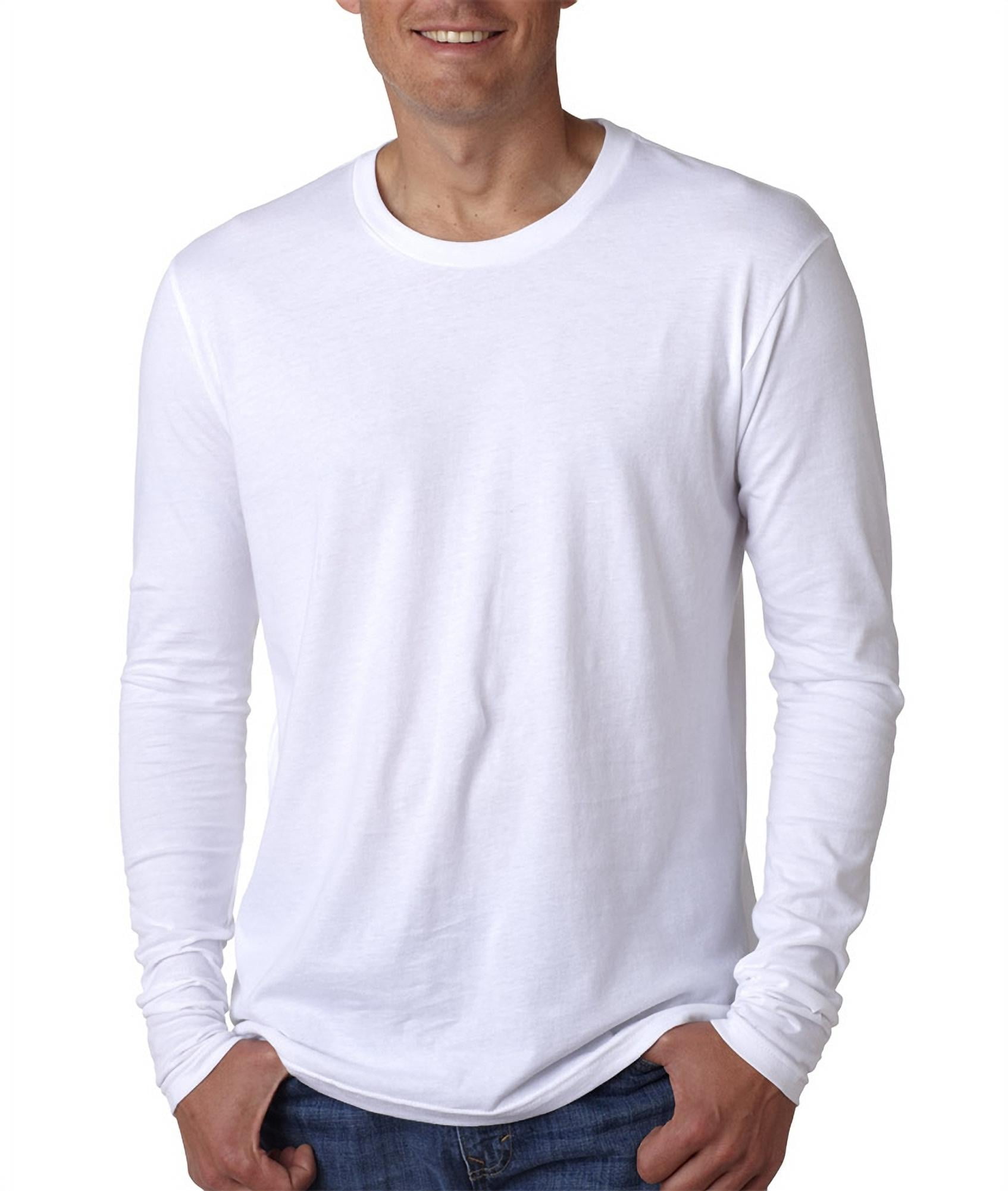 Mens Clementine Premium Fitted Long-Sleeve Crew Tee