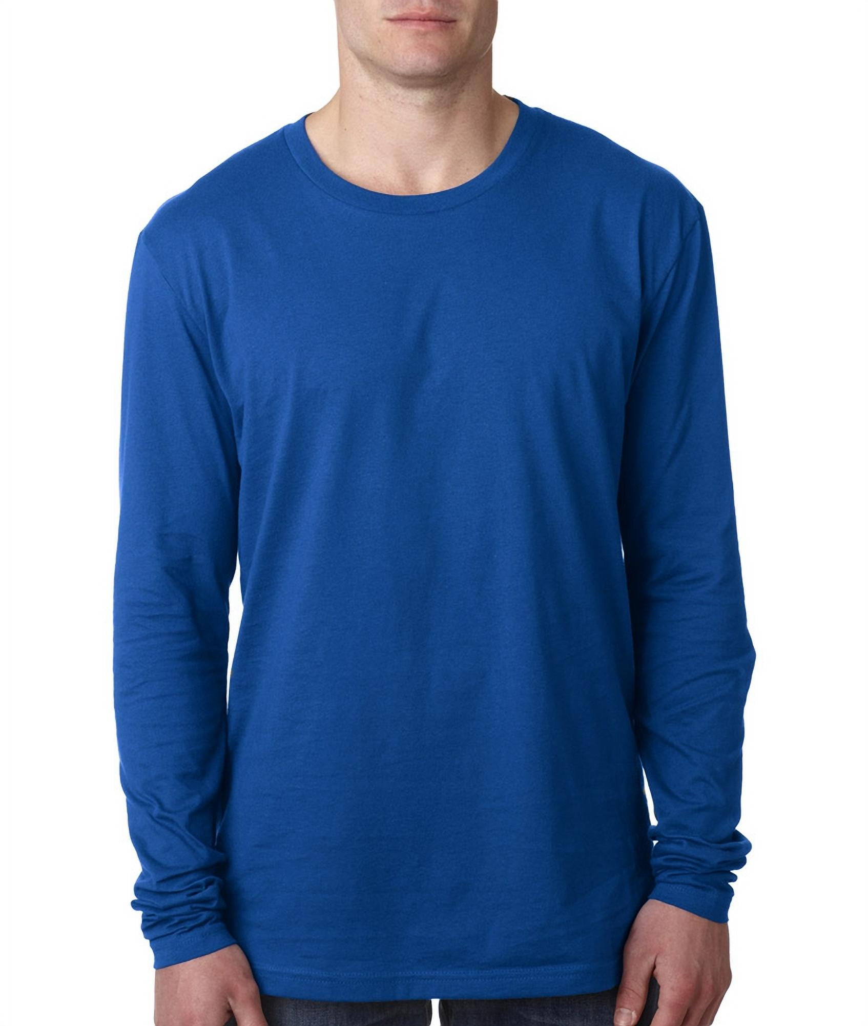 Mens Clementine Premium Fitted Long-Sleeve Crew Tee