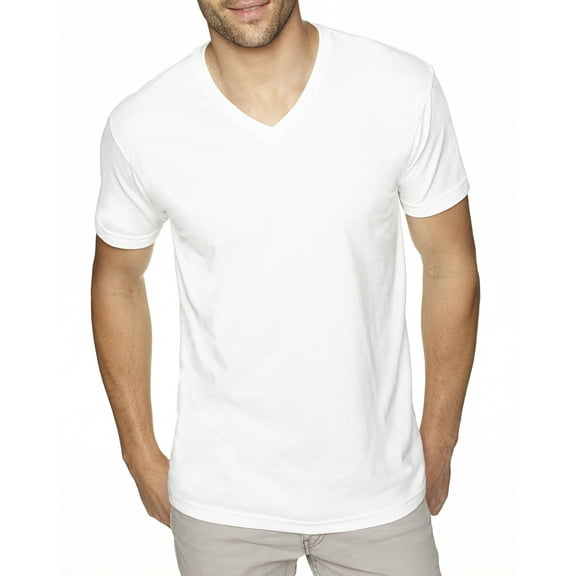 Mens Clementine Premium Fitted Sueded V-Neck Tee