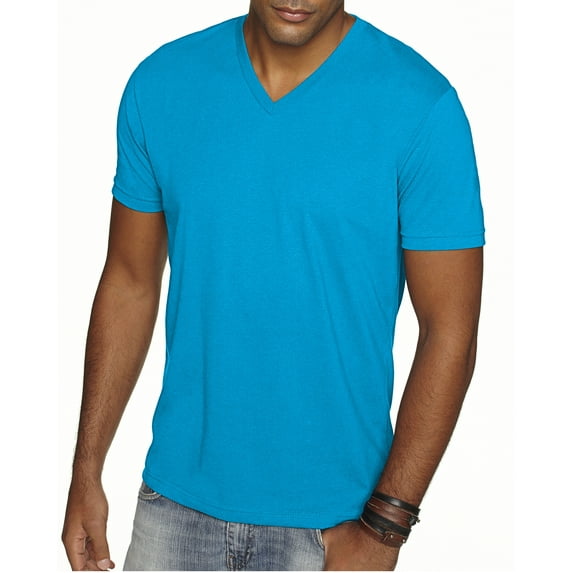 Mens Clementine Premium Fitted Sueded V-Neck Tee