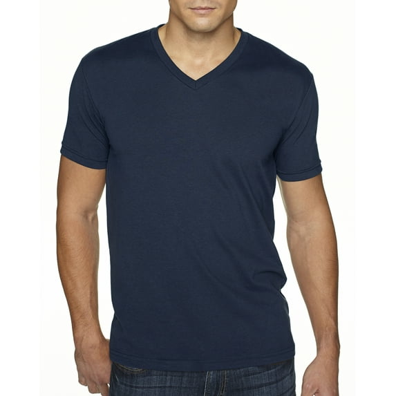 Mens Clementine Premium Fitted Sueded V-Neck Tee