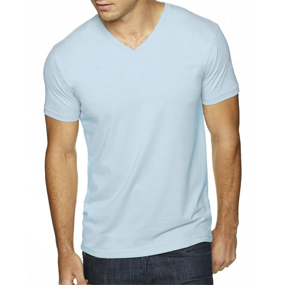 Mens Clementine Premium Fitted Sueded V-Neck Tee