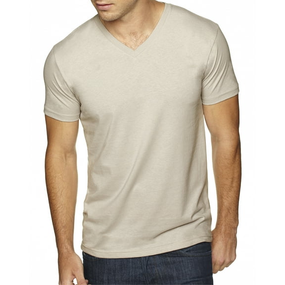 Mens Clementine Premium Fitted Sueded V-Neck Tee