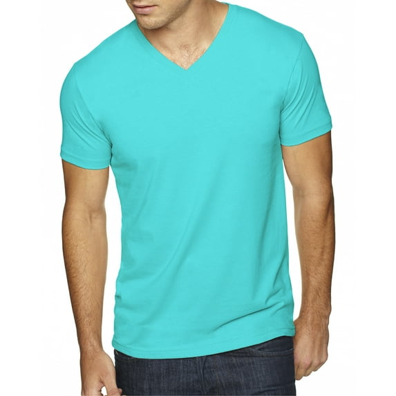 Mens Clementine Premium Fitted Sueded V-Neck Tee
