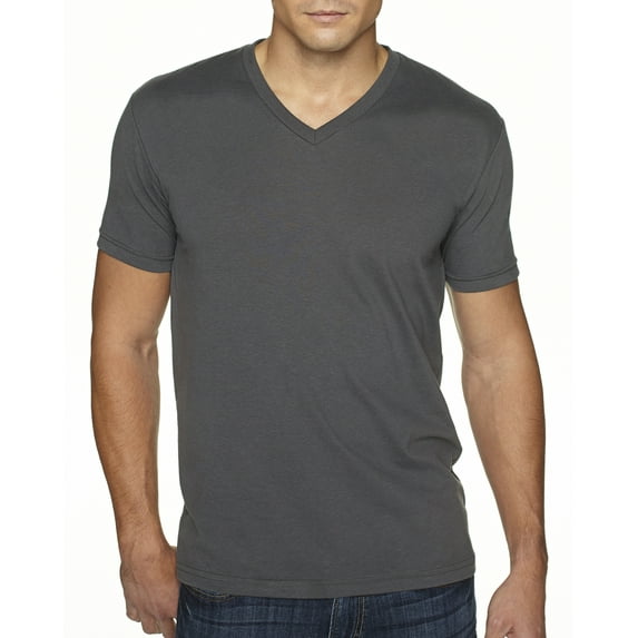 Mens Clementine Premium Fitted Sueded V-Neck Tee