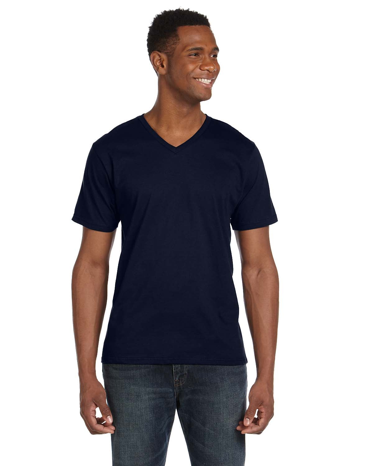 Mens Clementine Soft Spun Fashion Fit V-Neck