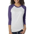thumbnail image 1 of Mens Clementine Tri-Blend 3/4-Sleeve Raglan Tee, 1 of 4