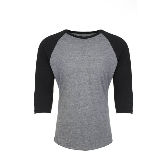 Mens Clementine Tri-Blend 3/4-Sleeve Raglan Tee