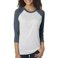 thumbnail image 1 of Mens Clementine Tri-Blend 3/4-Sleeve Raglan Tee, 1 of 1