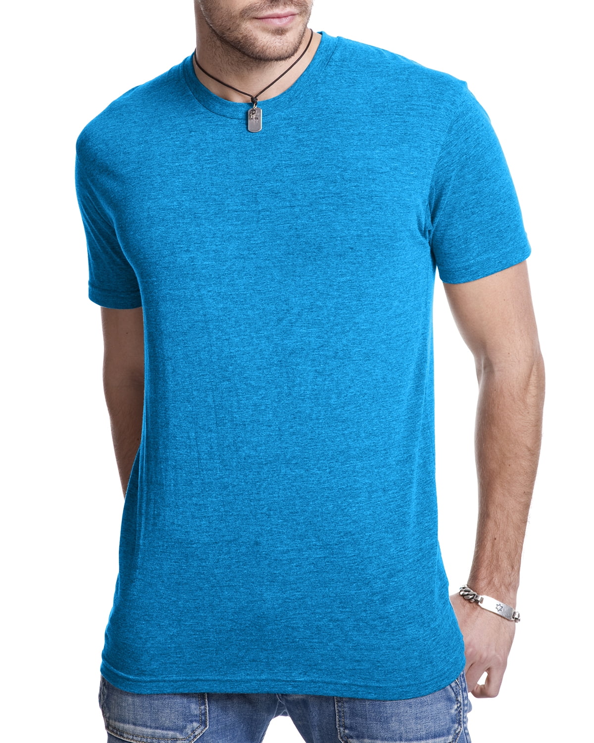 Mens Clementine Tri-Blend Crew Tee