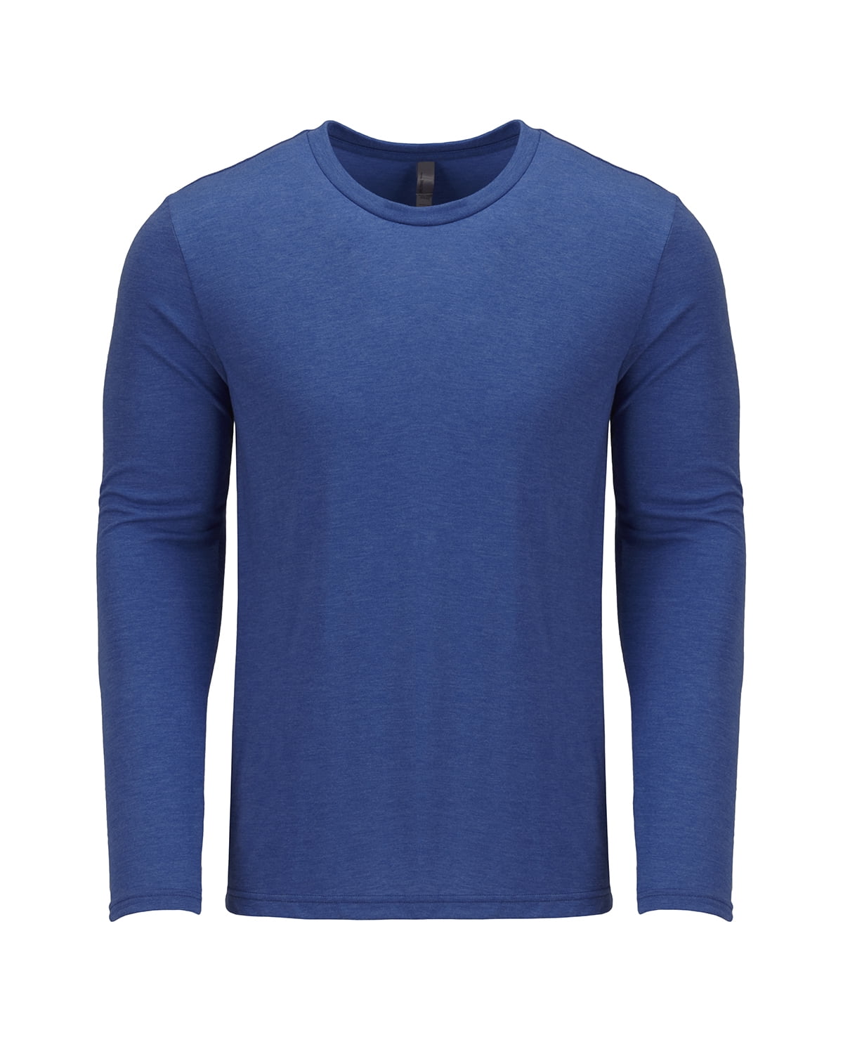 Mens Clementine Tri-Blend Long-Sleeve Crew Tee