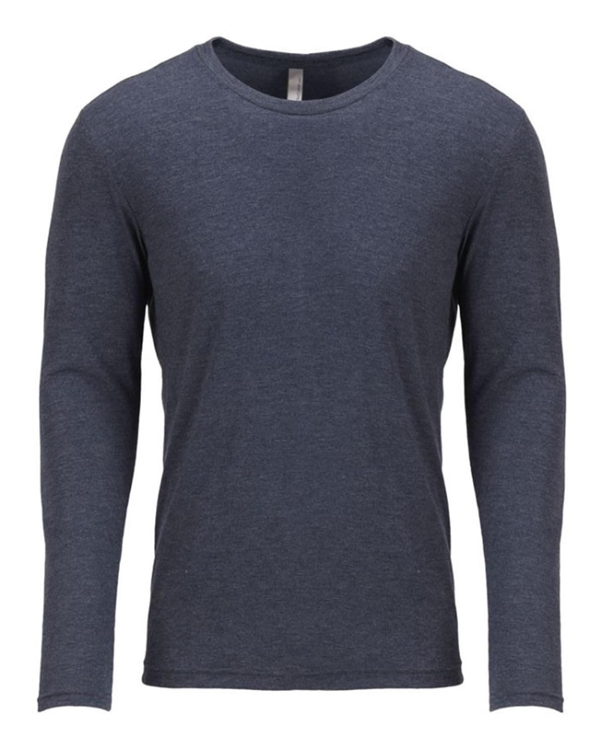 Mens Clementine Tri-Blend Long-Sleeve Crew Tee