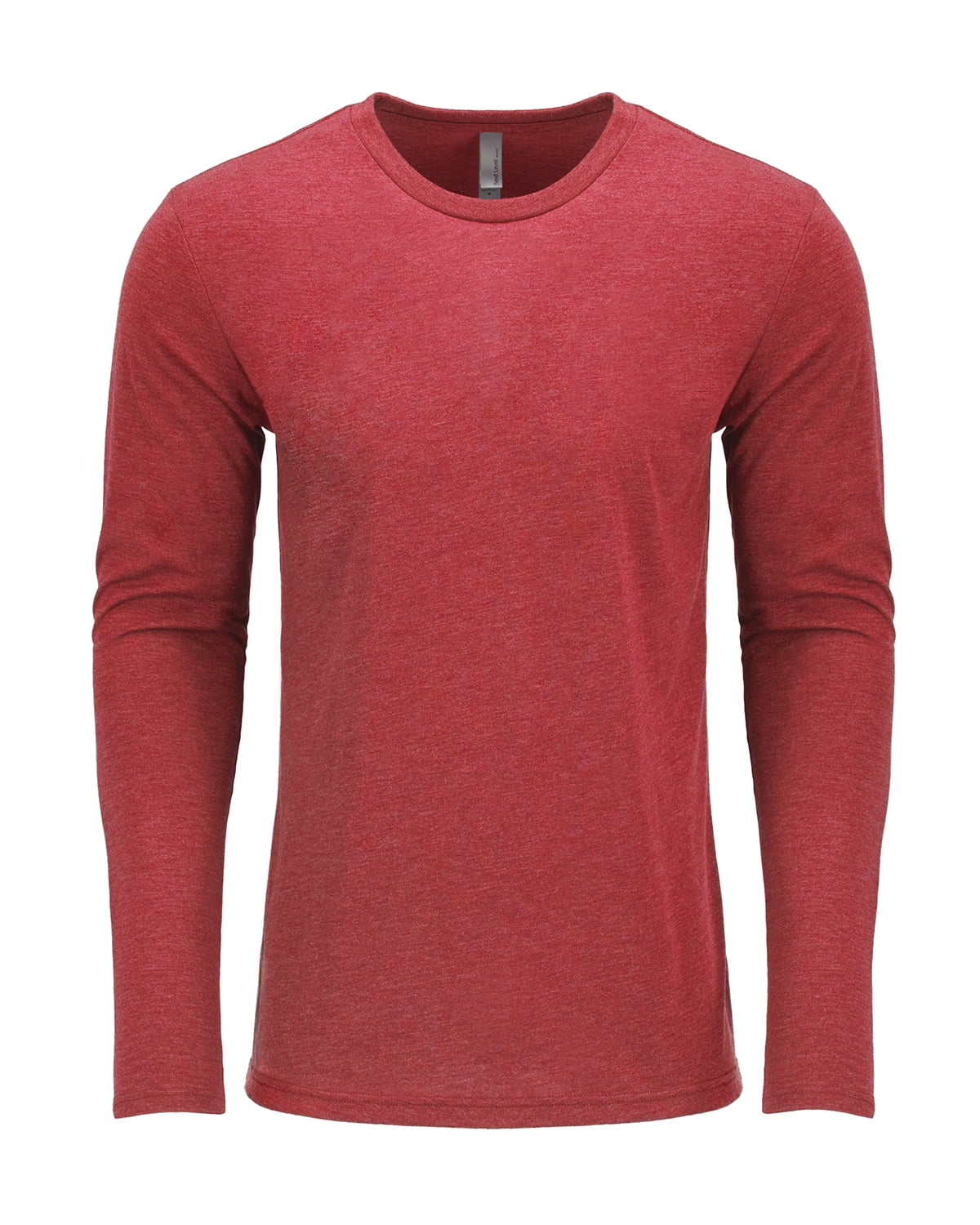 Mens Clementine Tri-Blend Long-Sleeve Crew Tee