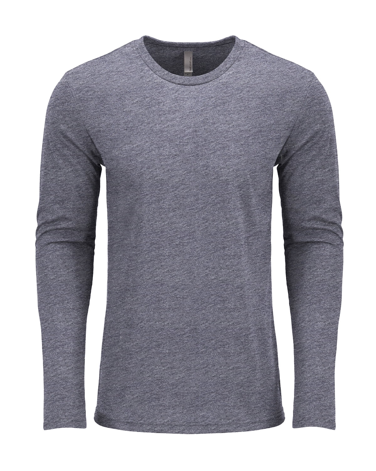Mens Clementine Tri-Blend Long-Sleeve Crew Tee