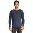 thumbnail image 1 of Mens Clementine Triblend Long-Sleeve Henley, 1 of 1