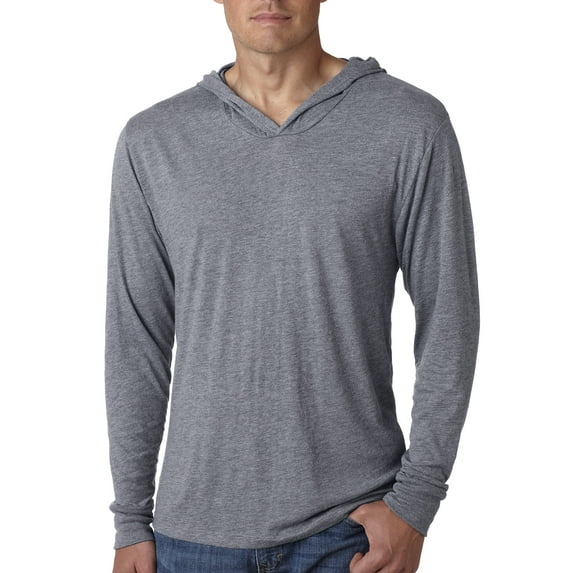 Mens Clementine Triblend Long-Sleeve Hoodie
