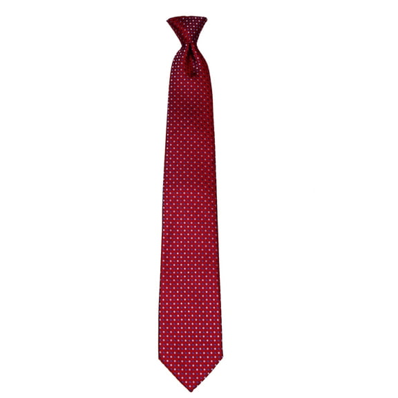 Mens Clip On pre made Dot Designer Necktie