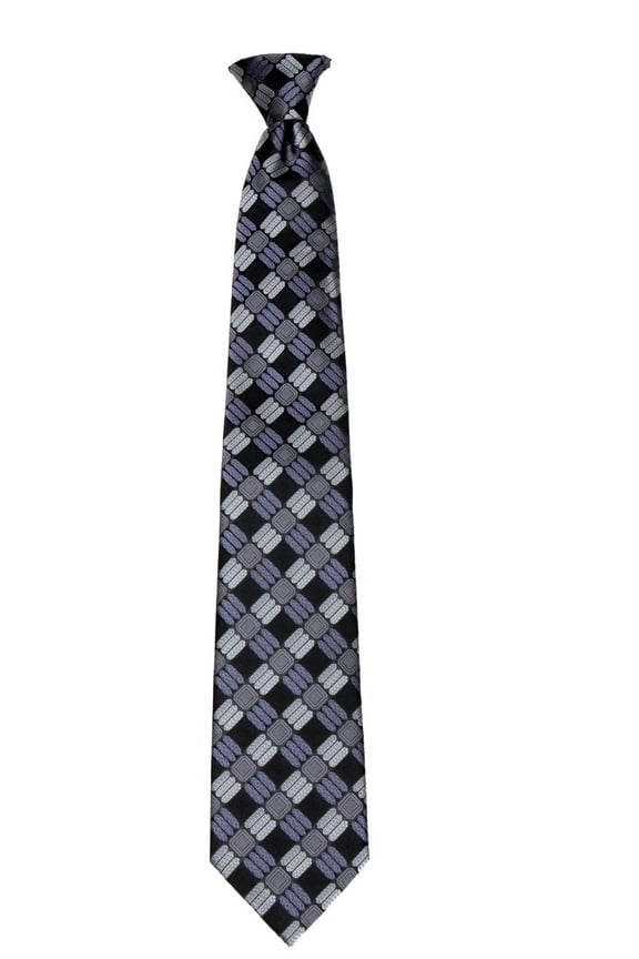 Mens Clip On pre made Pattern Designer Necktie