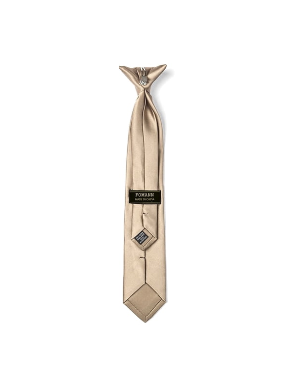 Mens Clip on Ties Solid Uniform Clip-on Neck Ties for Police and Security Pullaway Clip Ties