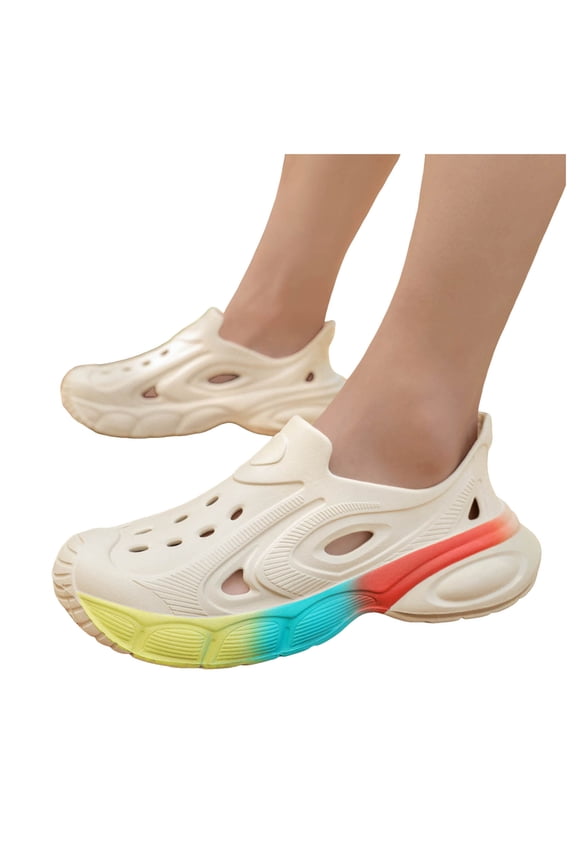 Mens Clogs Waterproof Athletic Sports Sandals Slip on Water Shoes Beach Swim Pool River Garden Sneakers