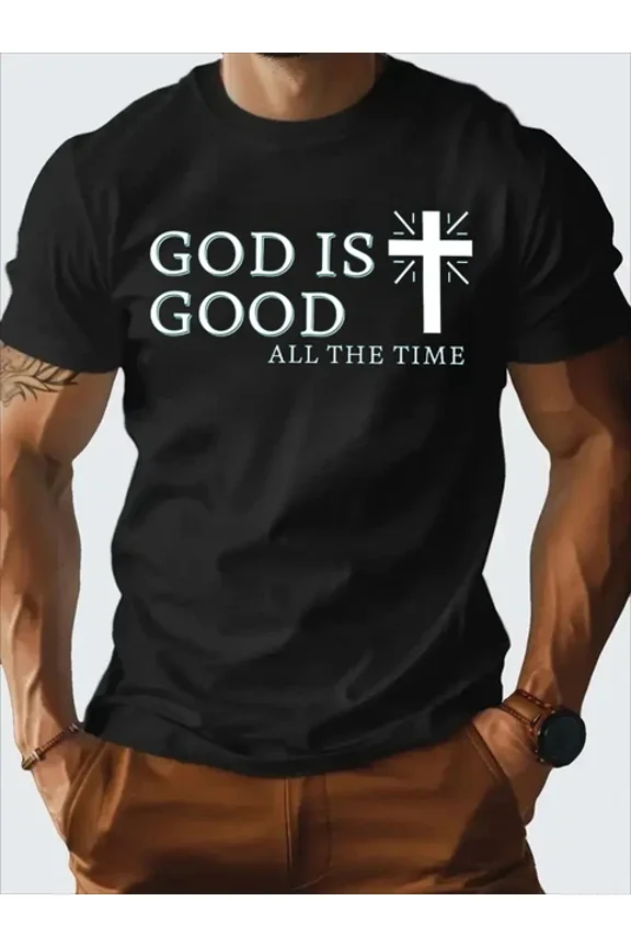Mens Clothes, T Shirts For Men, Minimalist Design With Print, 100% Pure Cotton F