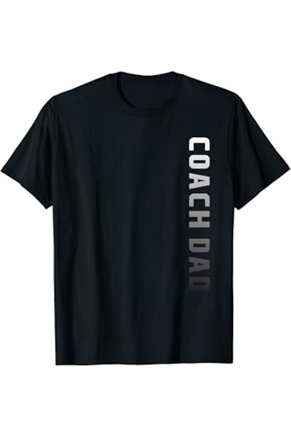 Mens Coach Dad Shirt- Fathers Day Coach Dad Gift T-Shirt