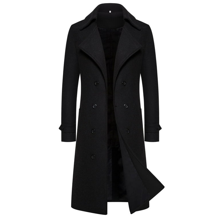 Men's male overcoat casual solid slim fit stand collar zipper men jackets deals