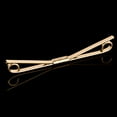 thumbnail image 1 of Mens Collar Pin Cravat Tie Clip Clasp Bar Skinny Jewelry Gold, 1 of 7