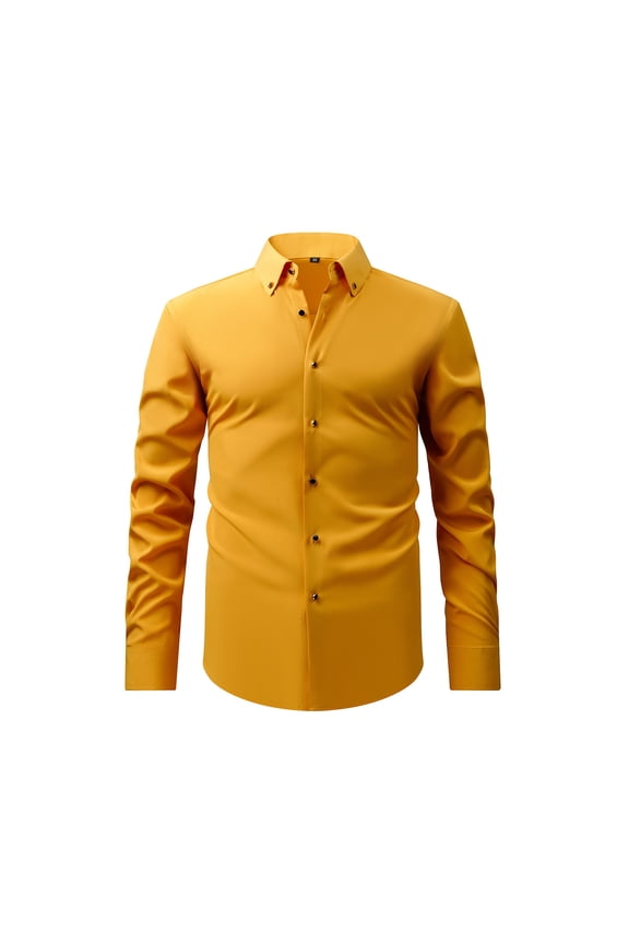 Mens Collared Neck Tshirts Work Modest Casual Button Tops Tee for Mens Long Sleeve Medieval Cardigan Fall Winter Tee Shirt 2026 Clothes Trendy XL