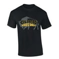 thumbnail image 1 of Mens Colorado Vibes Only Team Color Buffaloes Football Short Sleeve T-shirt Graphic Tee-Black-xxl, 1 of 1