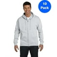 thumbnail image 1 of Mens ComfortBlend EcoSmart 50/50 Full-Zip Hood P180 (10 PACK), 1 of 1