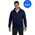 thumbnail image 1 of Mens ComfortBlend EcoSmart 50/50 Full-Zip Hood P180 (2 PACK), 1 of 1