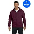 thumbnail image 1 of Mens ComfortBlend EcoSmart 50/50 Full-Zip Hood P180 (3 PACK), 1 of 1