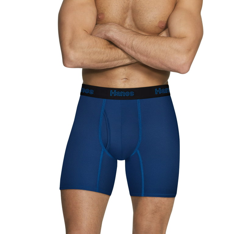 Hanes Men's Comfort Flex Fit Breathable Stretch Mesh Boxer Brief