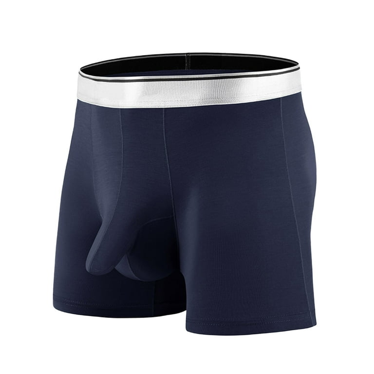 Mens Comfortable Panties Mens Soft Breathable Boyshort Boys Plus Size  Sports Underwear Separation Boxers 