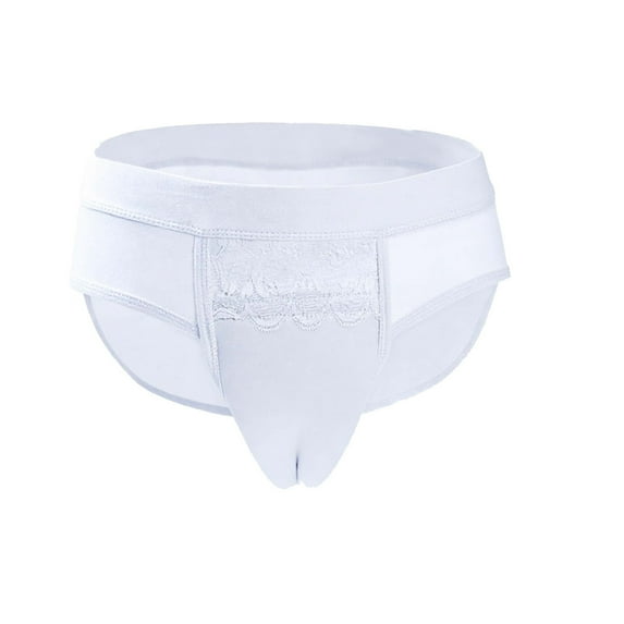 Mens Comfortable Underwear Soft Stretch Nylon Spandex Briefs with Supportive Pouch - Breathable Light Blue for Daily Wear 1-Pack,Size 2XL