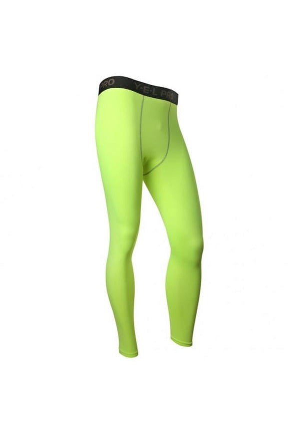 Mens Compression Pants Cool Dry Long Base Layer Leggings Sport Fitness