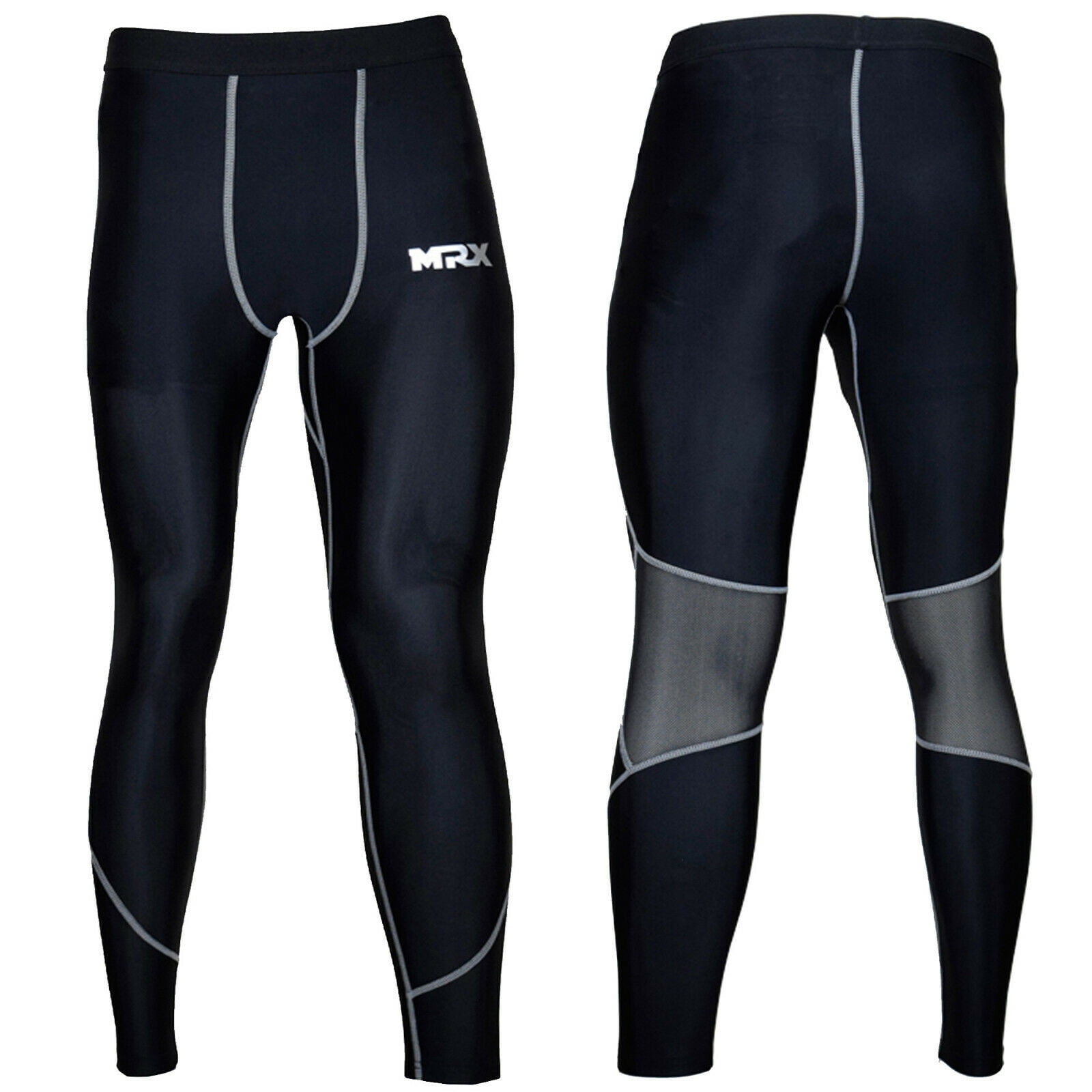 Men's Fitness Running Compression Pants Lycra Trousers Tights