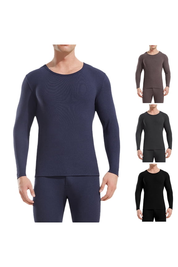 Mens Compression Shirt, Cool Dry Long Sleeve Workout Shirts, Running Athletic Football Gym Base Layer Tops