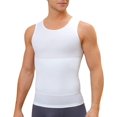 thumbnail image 1 of Mens Compression Shirt Slimming Body Shaper Vest Workout Tank Tops Abs Abdomen Undershirts Sports Gym 2024, 1 of 6