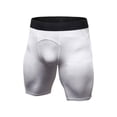 thumbnail image 1 of Mens Compression Shorts Sports Briefs Skin Tight Fit Gym Pants Base Layers, 1 of 2