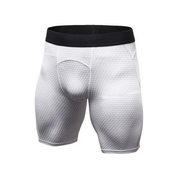 Mens Compression Shorts Sports Briefs Skin Tight Fit Gym Pants Base Layers