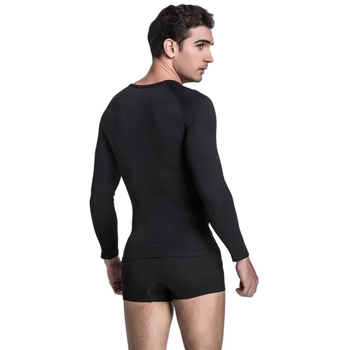 Mens Compression Slimming Long Sleeve Shirt