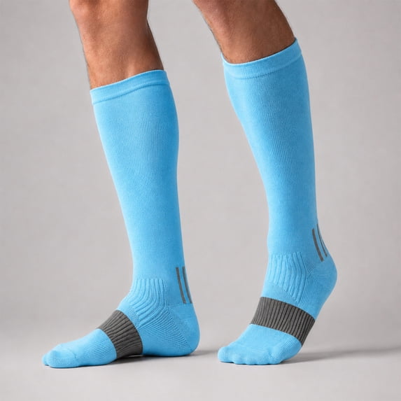 Mens Compression Socks Knee High Performance Support Stockings ...