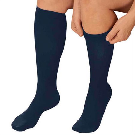 Mens Compression Socks-XL-Navy