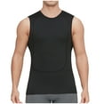 thumbnail image 1 of Mens Compression Tank Top Qiggri Men Tight Fitting Bodybuilding Run High Elasticity Drying Underlay Compress Top Athletic Tank Top, 1 of 4