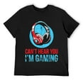 thumbnail image 1 of Mens Computer Gaming Funny Video Games Player Gamer Gift Gaming T-Shirt Black S, 1 of 5