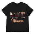 thumbnail image 1 of Mens Cool Chef Knives Kitchen Tools T-Shirt Black, 1 of 5