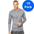 thumbnail image 1 of Mens Cool Dri Long Sleeve Performance T-Shirt 482L (10 PACK), 1 of 1