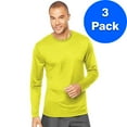 thumbnail image 1 of Mens Cool Dri Long Sleeve Performance T-Shirt 482L (3 PACK), 1 of 1